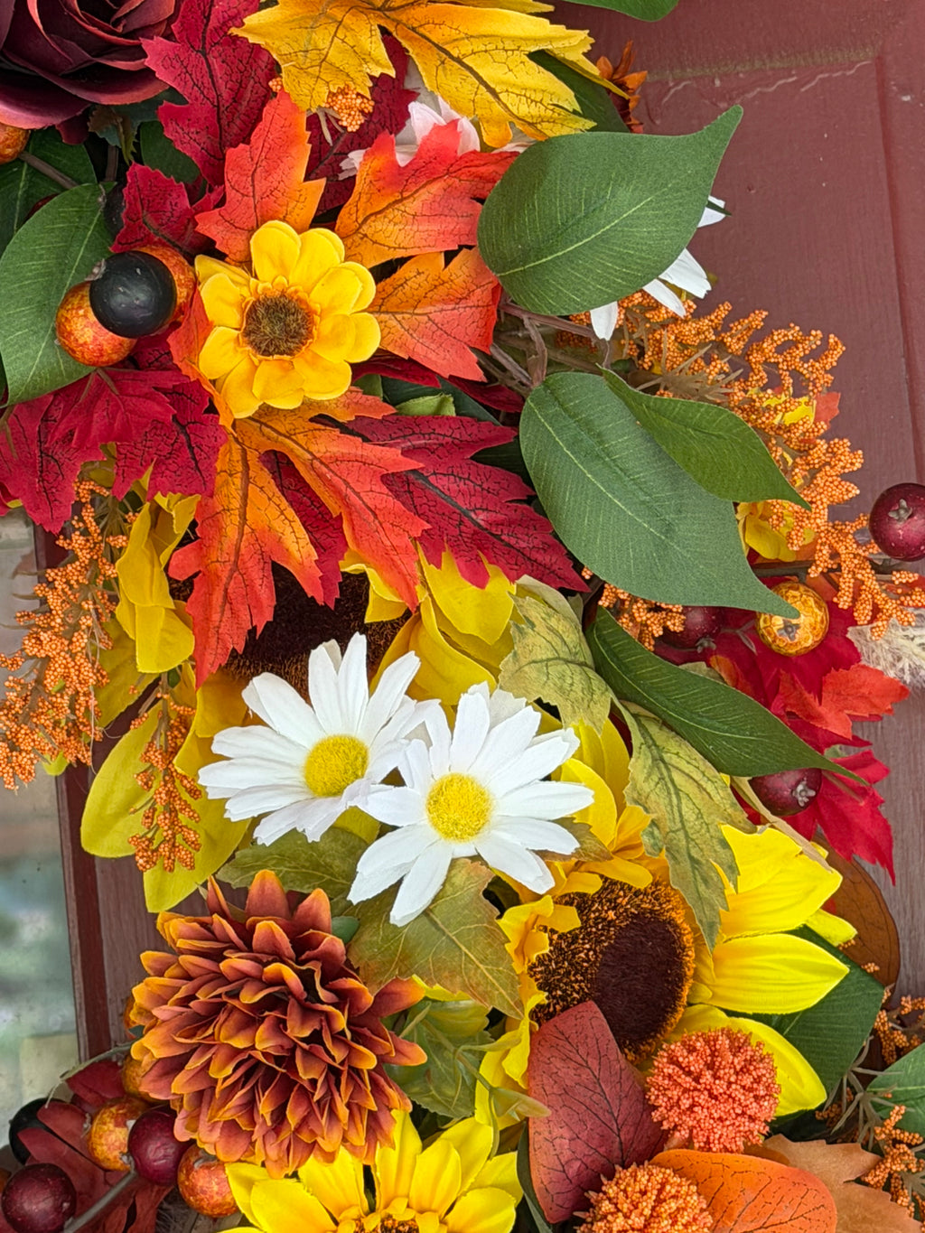 Sunflower Grapevine Wreath